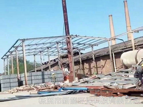 钢构厂房拆除、回收 (1)